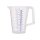 Messbecher 1l blau bedruckte Skala PP PRESSOL