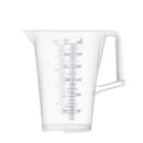 Messbecher 3l blau bedruckte Skala PP PRESSOL