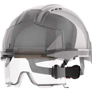 Industriekletterhelm EVO® VISTAlens® weiß/smoke ABS EN 397,EN 50365 JSP