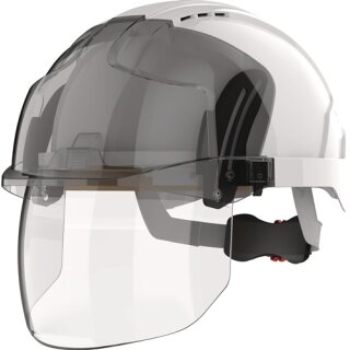 Industriekletterhelm EVO® VISTAshield® weiß/smoke ABS EN 397,EN 50365 JSP