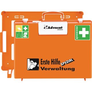 Erste Hilfe Koffer Advocat Verwaltung B400xH300xT150ca.mm orange SÖHNGEN