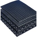 Gummiflachnoppenmatte ElaQprem B.1,20m L.10m D.3mm...