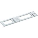 Montageplatte f.TS 4000/TS 5000 silber GEZE
