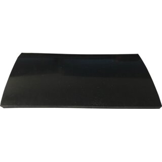 Gummiplatte B.1,4m L.10m D.3mm schwarz EPDM/SBR m.Gewebeeinlage