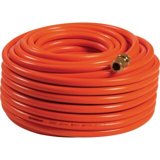 Wasserschlauch L.50m ID 19 AD 25mm mit Schnellverschluss PROMAT
