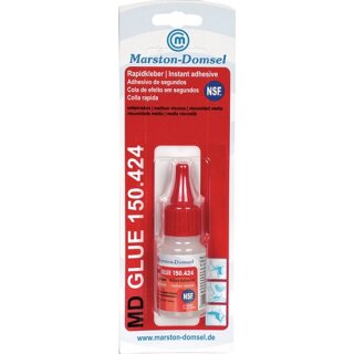 Rapidkleber MD GLUE 150.424 20g NSF P1 farblos Flasche MARSTON