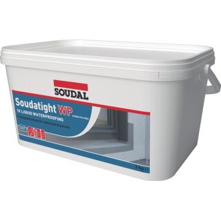 Flüssigfolie SOUDATIGHT WP grau 5kg Eimer SOUDAL