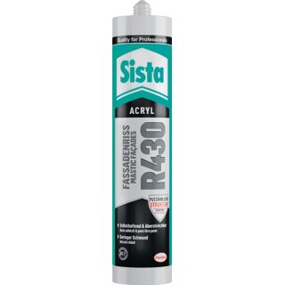 Acryl R430 Fassadenriss 300 ml altweiß Kartusche SISTA