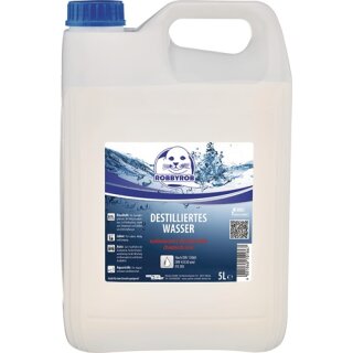 Destilliertes Wasser 5l Kanister ROBBYROB