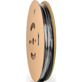 Schrumpfschlauch H-2(Z) f.ID 12,70mm Schrumpfrate 12,7/6,4 L.50m schwarz