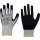 Handschuhe LeikaFlex® Touch 1464 Gr.8 grau/schwarz EN 388 PSA II 12