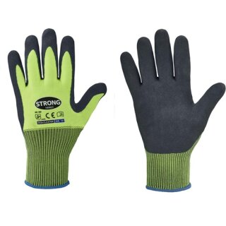 Handschuhe Flexter Gr.9 neogelb/grau EN 388 PSA II 12 PA