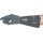 Chemiehandschuhe AlphaTec 53-001 Gr.9 grau/schwarz EN 388,EN 374,EN 407 6 PA