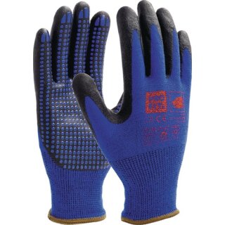 Nitril-Feinstrickhandschuh NI-Thermo Gr.8 blau EN388,EN407,EN511 PSA II PRO FIT