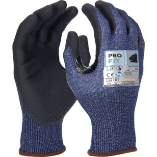Schnittschutzhandschuhe Gr.10 blau/schwarz EN 388 PSA II PRO FIT