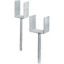 Stützenfuß PPD 140x90x126x5mm STA st.verz.z.Bet.