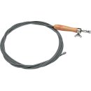 Rohrreinigungswelle L.5m Wellen-D.7mm Krallen-D.20mm...