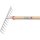 Gartenrechen Arbeits-B.372mm 14 Zinken m.konischer Dülle,o.Stiel IDEAL