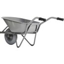 Schubkarre Easy Rider 80l polymeres Rad 17,4kg Stahlfelge...