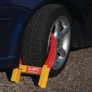 Parkkralle Stahl,pulv.L485xB345xH90mm G.3,8kg rot/gelb SB...