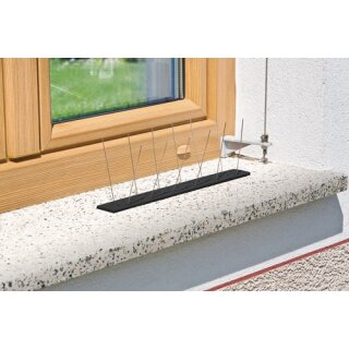 Vogel- u.Taubenabwehr Starter Set Schutz b.1 m,36 Spikes Ku.WINDHAGER