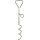 Spiralhering verzinktes Metall L.41cm WINDHAGER