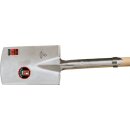 Rodespaten Blattmaß 285x185mm Gr.2 m.Eschen-T-Stiel...