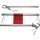 Abschleppstange STA/Metall L1,8xB65xH53mm G.4,26kg silber