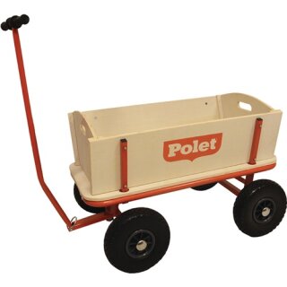 Bollerwagen 16,50kg 4 PU-Reifen/300 68l POLET