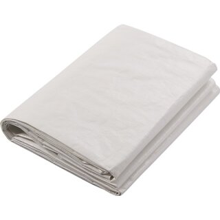 PE-Bauzaunplane weiß 140g/m² L.1,76m B.3,41m