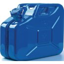 Kraftstoffkanister 10l Signalblau RAL 5005 Stahlbl.0,9mm...