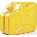 Kraftstoffkanister 10l Zinkgelb RAL 1018 Stahlbl.0,9mm...