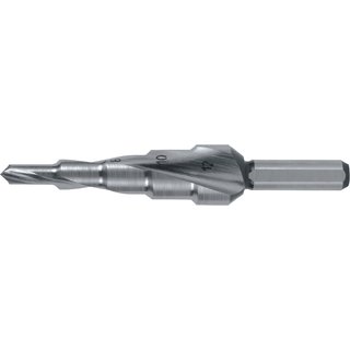 Stufenbohrer Bohrber.4-12mm HSS Spiralnut Z.2 Stufen 5 RUKO