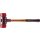 Schonhammer SIMPLEX L.350mm Kopf-D.50mm hart HO Plastik rot HALDER