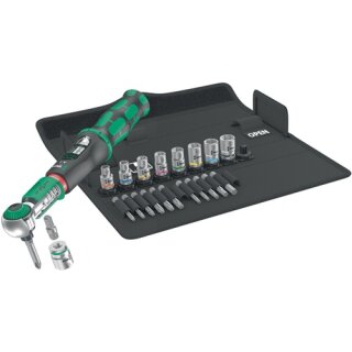 Drehmomentschlüsselset Safe-Torque 23-tlg.2-12 Nm 1/4 Zoll 6KT WERA