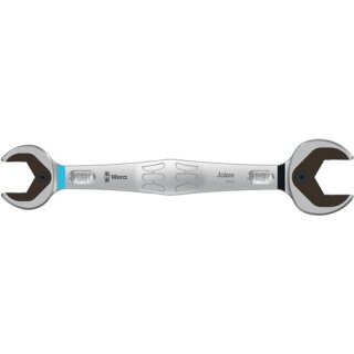 Doppelmaulschlüssel 6002 Joker 24x27mm L.280mm ma verchr.WERA