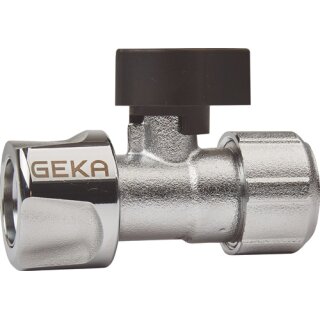 Stecksystem Kugelhahn GEKA plus MS verchr.Schl.-Gr.13mm IG G 1/2 Zoll KARASTO