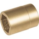 Steckschlüsseleinsatz 1/2 Zoll 6-kant SW 19mm L.42mm...