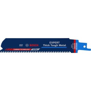 Säbelsägeblatt Expert Thick Tough Metal L.150mm B.25mm TPI 8 3mm 10 St./Karte