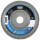 Fächerscheibe LONGLIFE C-TRIM D.125mm K.40 fl.INOX/Stahl ZK TYROLIT