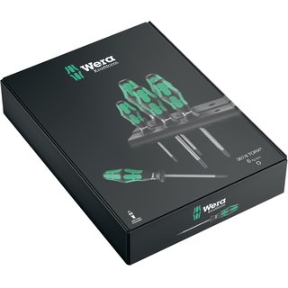 Schraubendrehersatz 367/6 6-tlg.TORX 2K-Griff Rundkl.WERA