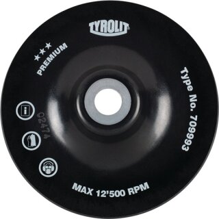 Stützteller Fiberscheiben PAD UNI D.125mm M14 hart TYROLIT