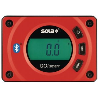 Digitaler Neigungsmesser GO! smart L.8cm PA,glasfaserverstärkt rot SOLA