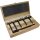 Forstnerbohrersatz BLACK SHARK PRO 6-tlg.D.35,40,50,60,68 mm+Verl.FISCH-TOOLS