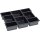 Kleinteileeinsatz L-BOXX® LB 102 B404xT312xH61mm Polystyrol m.8 Mulden
