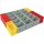 Einteilungsset I3 iB 72 B349xT265xH63mm blau/gelb/orange/rot/grün/grau
