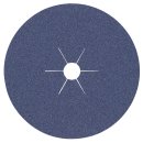 Fiberscheibe CS 565 D.125mm K.80 INOX ZK KLINGSPOR