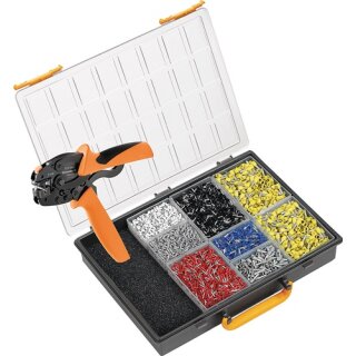 Aderendhülsensortiment 4501-tlg.0,50-6,0mm² Raaco-Box WEIDMÜLLER