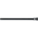 Kabelbinder L.150mm B.7,6mm PA 6.6 schwarz 100St./Btl.