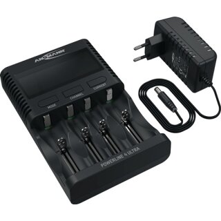 Universalladegerät UBC-Powerline4Ultra-EU-cb m.Netzt.1,2 V NiMH,Li-Ion 3,6 V